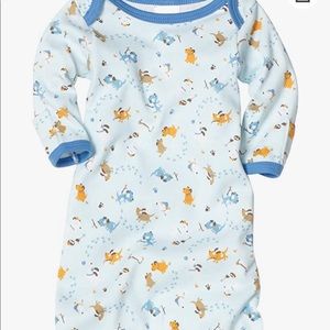 NWT Zutano Baby-Boys Newborn Have A Ball Gown, Sky, 6-9 Months. Feetless…